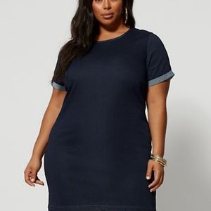 Madison Denim Shift Dress 